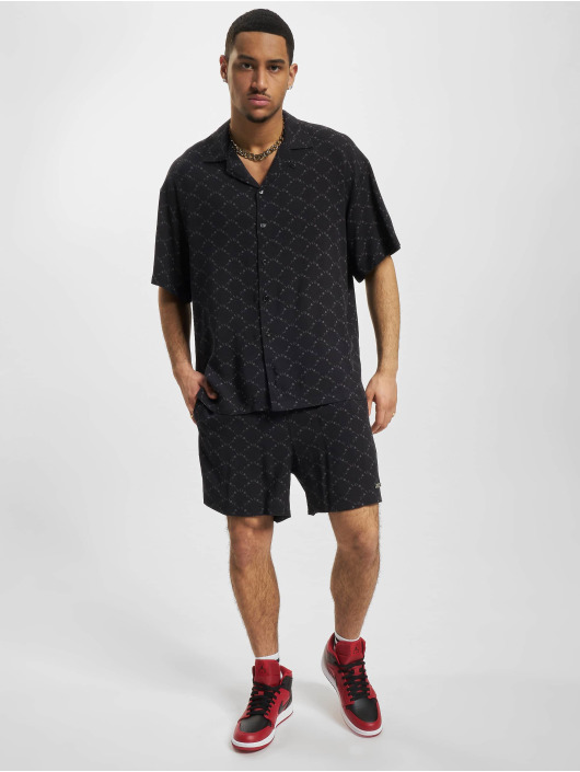 Vertere Berlin Hemd Monogram schwarz