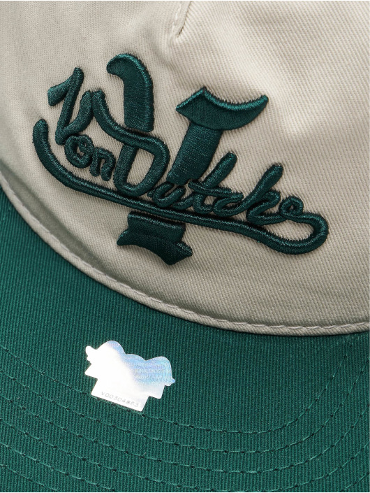 Von Dutch snapback cap Unstructured Utica Cot Twill beige