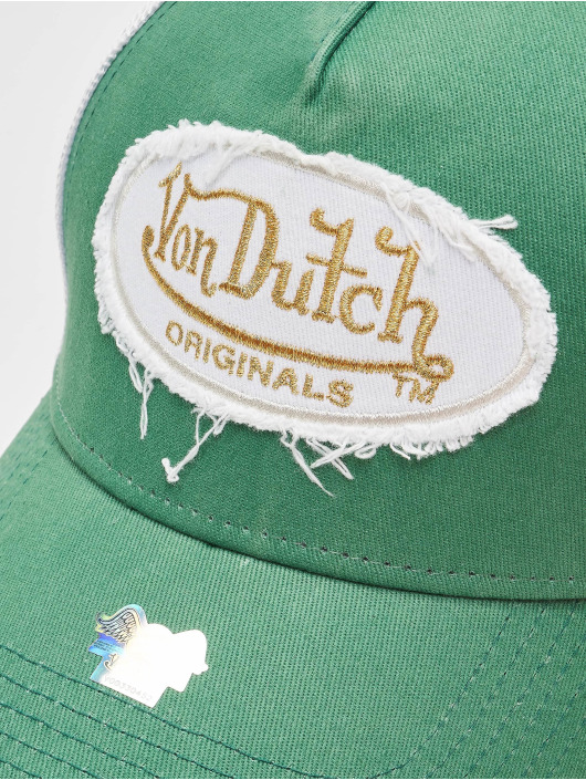 Von Dutch trucker cap Kalmar Cot Twill groen