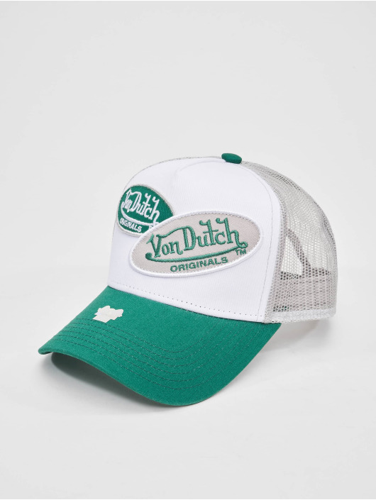 Von Dutch Verkkolippikset Russel Cot Twill valkoinen