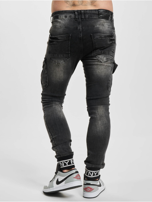 VSCT Clubwear Cargobroek Keanu Biker zwart