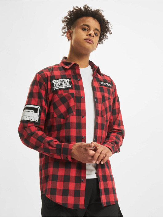 VSCT Clubwear Hemd Customized Checked Day rot