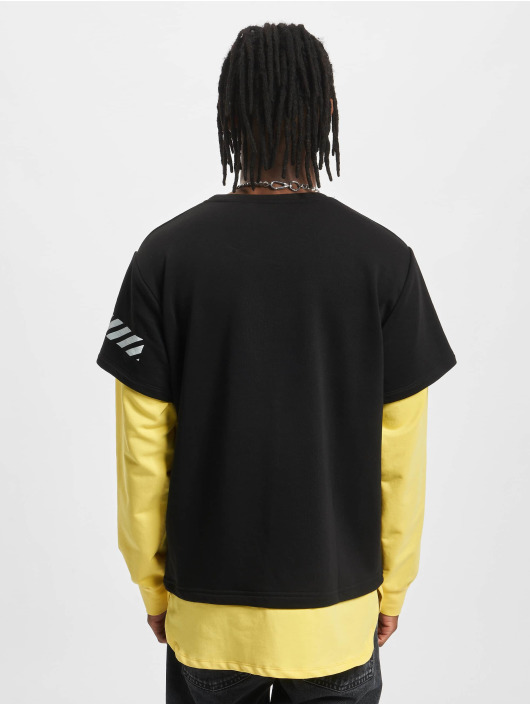 VSCT Clubwear Langærmede 2 In 1 Created Hybrid sort