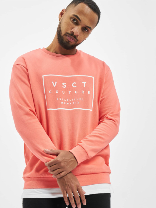 VSCT Clubwear Herren Pullover Crew Logo in rosa
