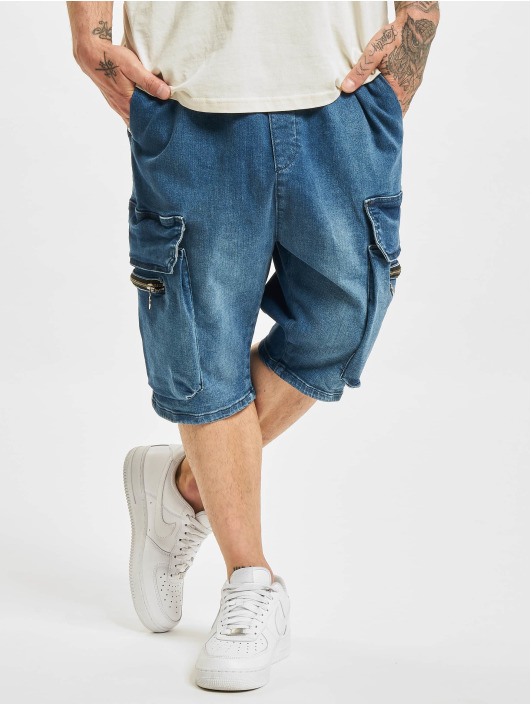 VSCT Clubwear Shorts Logan Denim blau