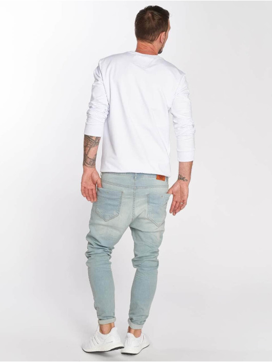 VSCT Clubwear Slim Fit Jeans Keanu Lowcrotch blå