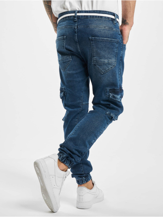 VSCT Clubwear Spodnie Chino/Cargo Noah Denim niebieski