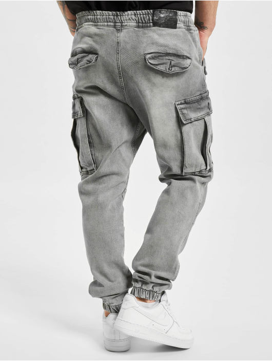 VSCT Clubwear Spodnie Chino/Cargo Norman Baggy szary