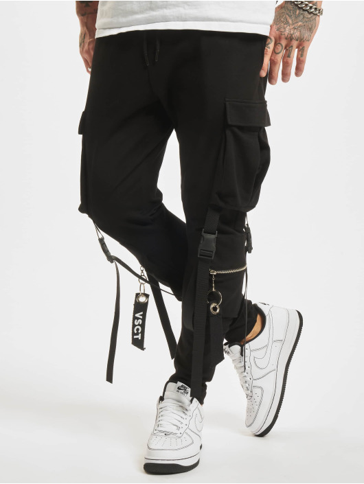 VSCT Clubwear Spodnie do joggingu OZ Utilty Parachuter czarny