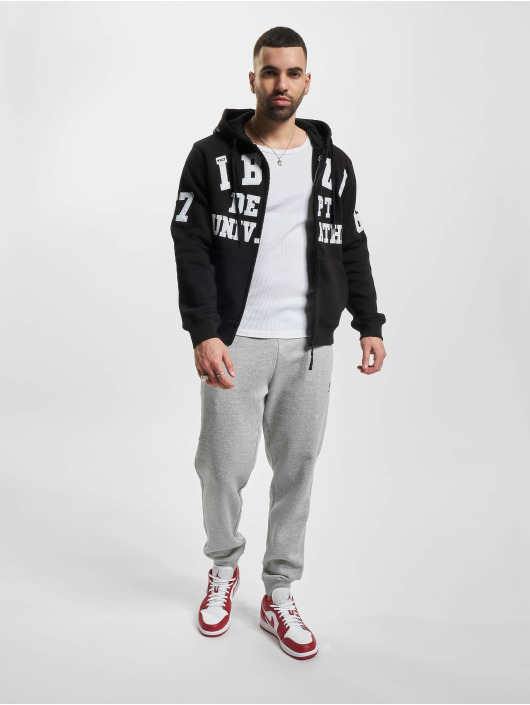 VSCT Clubwear Sweat capuche zippé Ibiza Dept noir