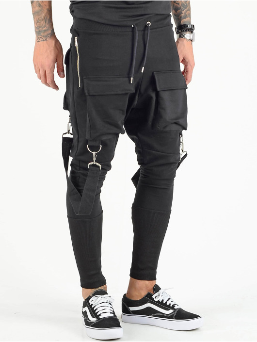 VSCT Clubwear Sweat Pant Front PKT black