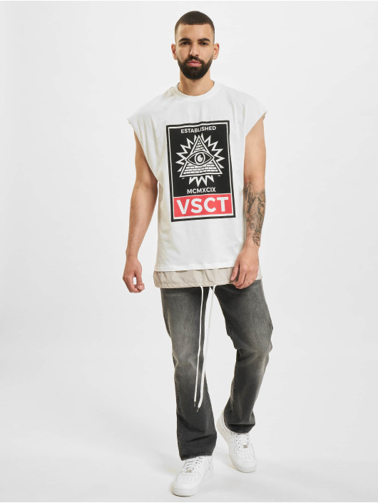 VSCT Clubwear T-paidat 2 In 1 Eye Oversize valkoinen