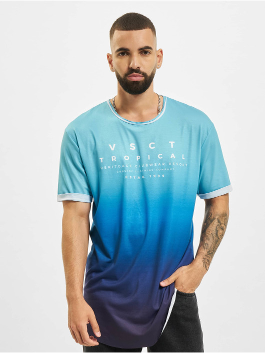 VSCT Clubwear Herren T-Shirt Graded Logo Ocean Blues in blau