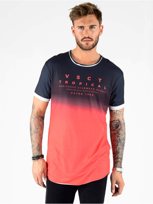 VSCT Clubwear Herren T-Shirt Graded Logo Basalt Lava in schwarz