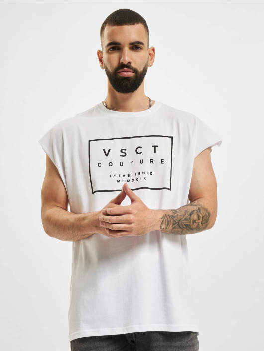 VSCT Clubwear Herren T-Shirt Logo Couture in weiß