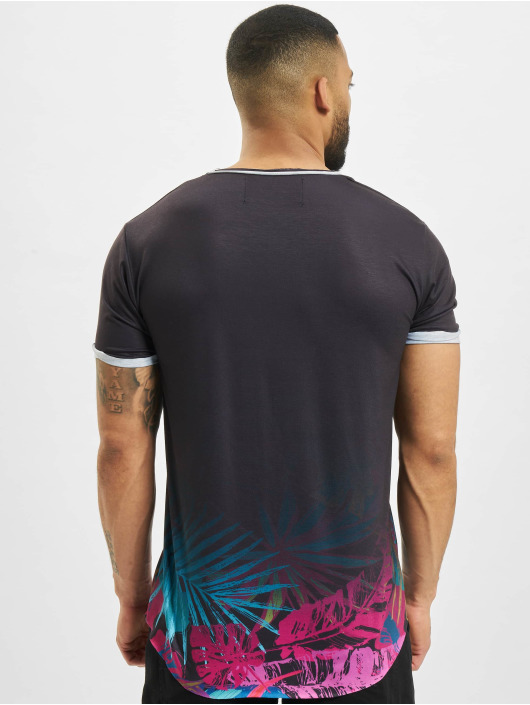 VSCT Clubwear T-Shirty Graded Tropical Logo czarny