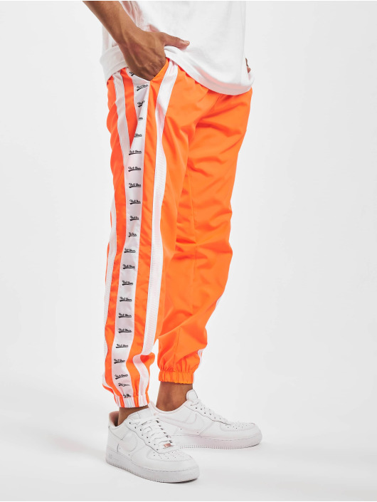 VSCT Clubwear tepláky MC Nylon Striped oranžová
