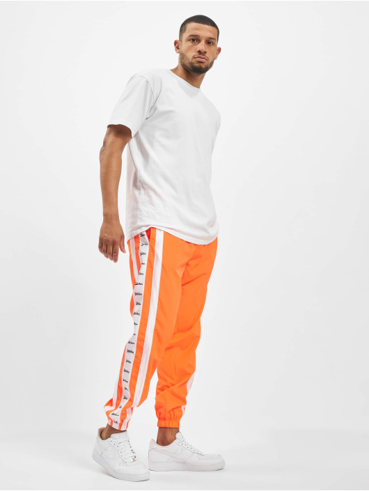 VSCT Clubwear tepláky MC Nylon Striped oranžová