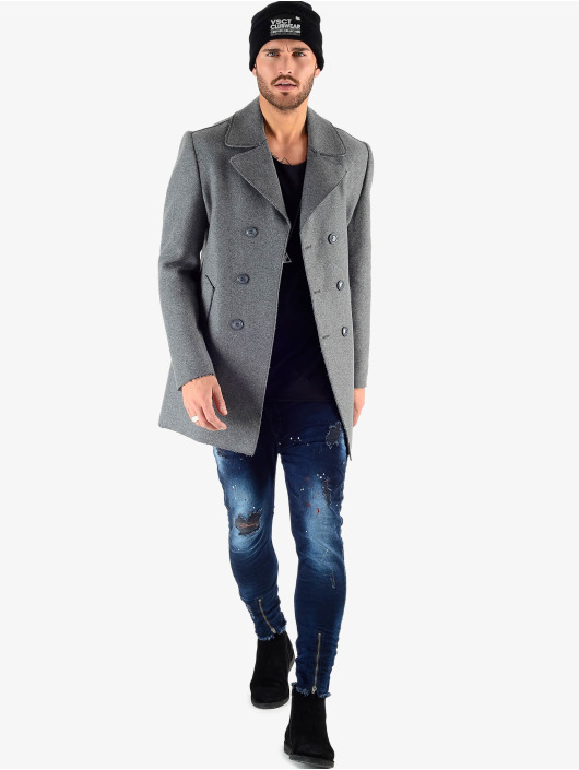 VSCT Clubwear Vinterjakke Sophisticated 2 BtnRows grå