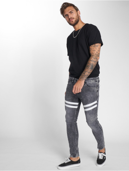 VSCT Clubwear Úzke/Streč Nick Athletic Musclefit šedá