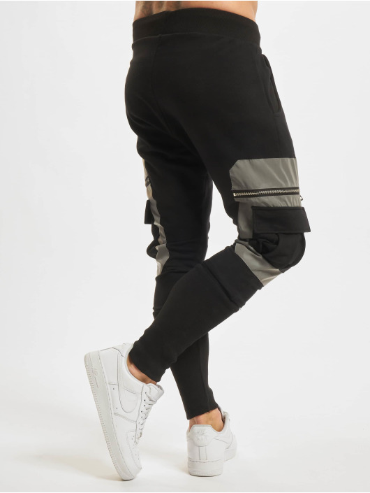 VSCT Clubwear Спортивные брюки Future Cargo Jogger Reflective черный