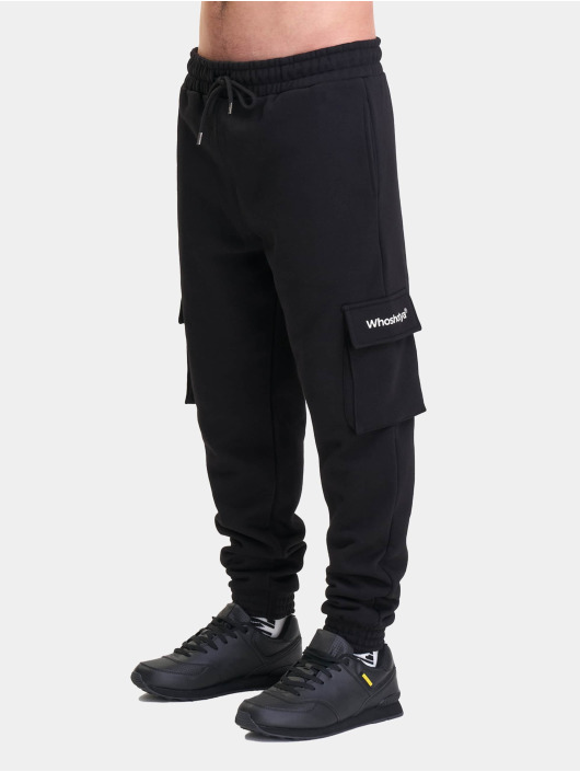 Who Shot Ya? Herren Cargohose Classic in schwarz