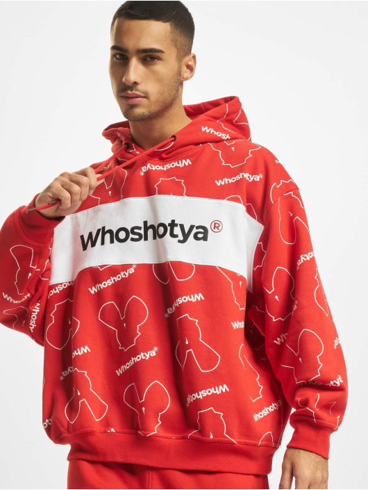 Who Shot Ya? Hoodie Packo red