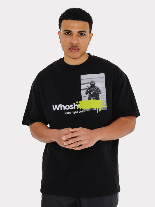 Who Shot Ya? t-shirt Cop Oversize zwart