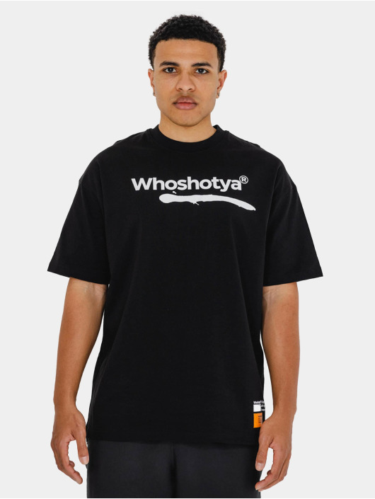 Who Shot Ya? T-skjorter Whitelines Oversize svart