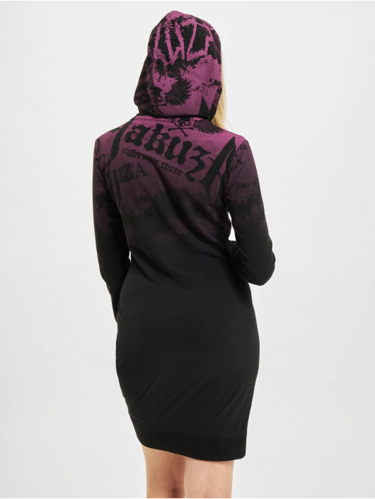 Yakuza Kleid 893Allover Lite schwarz