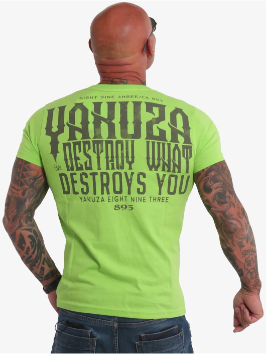 Yakuza T-paidat Destroys U vihreä