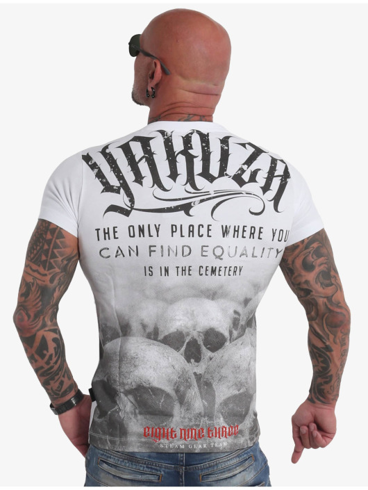 Yakuza T-Shirt Equality blanc