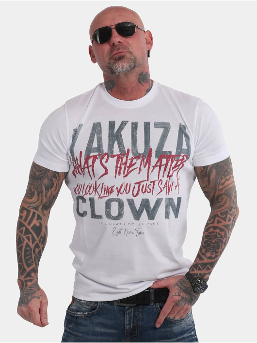 Yakuza T-Shirt Clown blanc