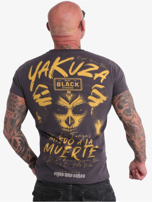 Yakuza T-Shirt Miedo grey