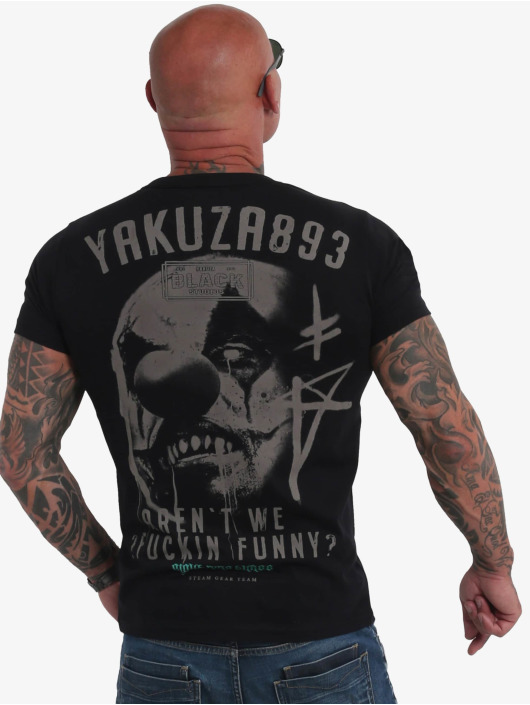 Yakuza T-Shirt Funny Clown noir
