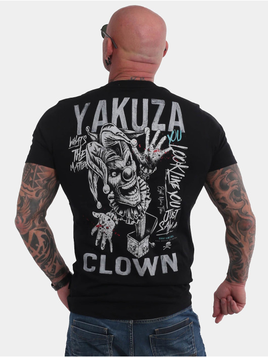 Yakuza T-Shirt Clown noir