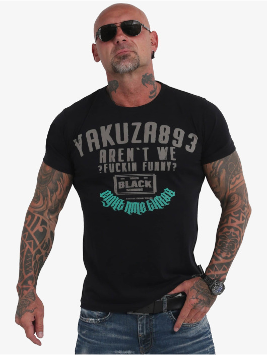 Yakuza T-Shirt Funny Clown schwarz