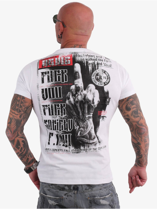 Yakuza T-Shirt Fuck You weiß