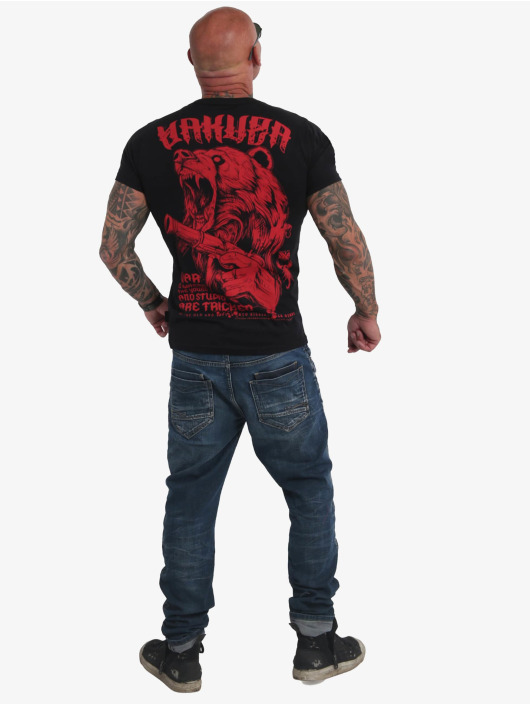 Yakuza t-shirt Beast V02 zwart