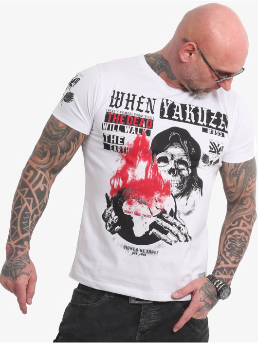 Yakuza T-shirts Earth hvid