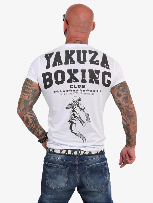 Yakuza T-Shirty Boxing Club bialy