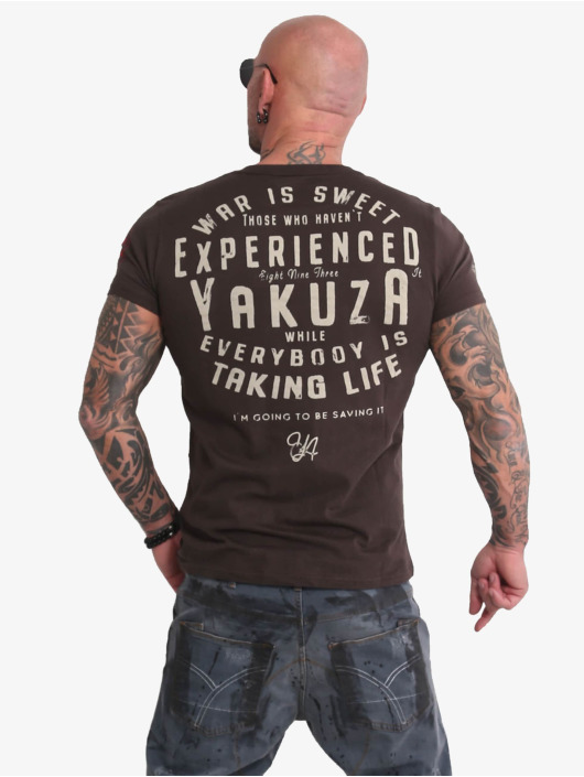 Yakuza T-skjorter Sweet War brun