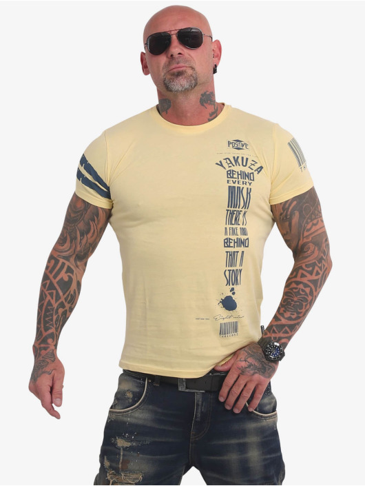 Yakuza T-skjorter Ulster gul