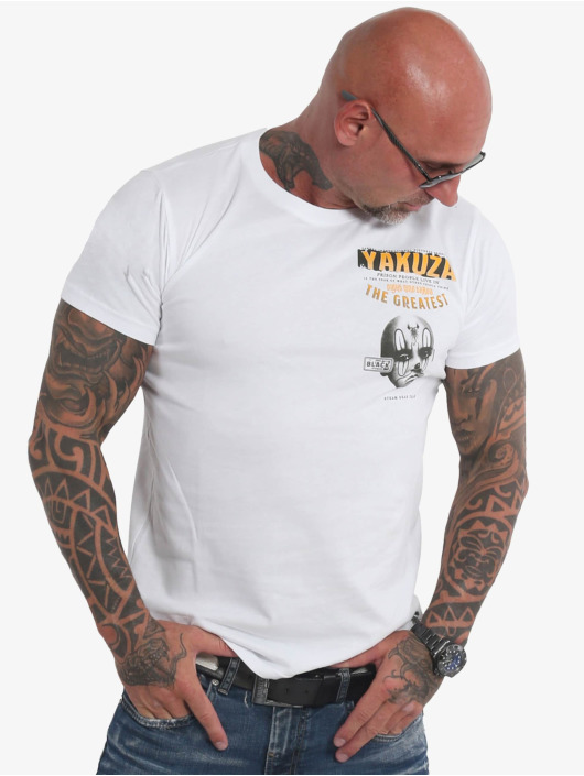 Yakuza Tričká The Greatest biela