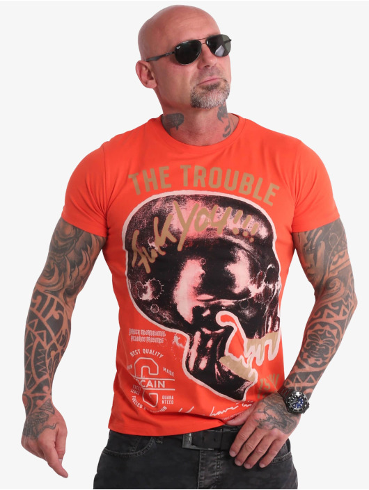 Yakuza Tričká Fcku oranžová
