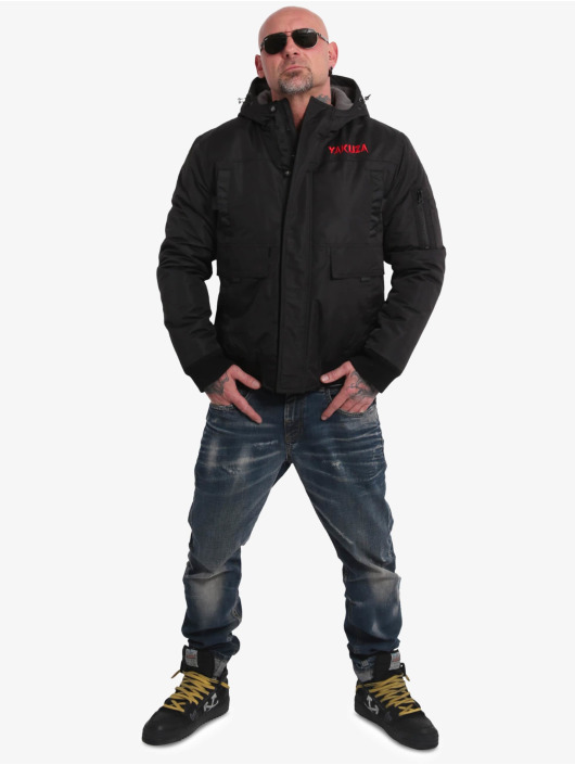 Yakuza Winterjacke Nippon Signz Ultimate schwarz