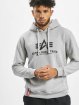 Alpha Industries Sweat capuche Basic gris
