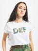 DEF T-skjorter Signed hvit