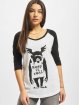 Merchcode Langermet Ladies Banksy Ape Raglan hvit