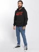 Merchcode Sweat capuche Coca Cola Rus noir